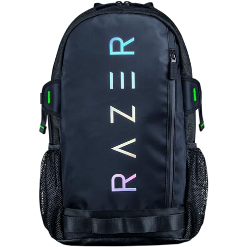 Razer Rogue v3 40,6 cm (16 Zoll) Gaming-Laptop-Rucksack: Reisehandgepäck-Computertasche, reiß- und wasserabweisend, Netz-Seitentasche, passend für 16-Zoll-Notebooks, chromatisch von Razer