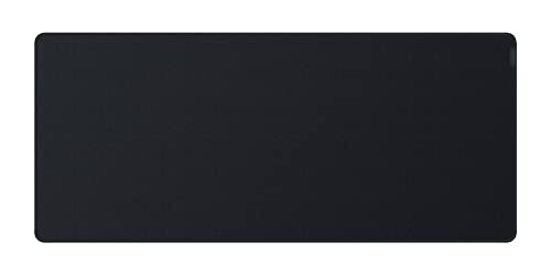 Razer Strider Hybrid-Mauspad mit weichem Boden und glattem Gleiten: Feste Gleitfläche – rutschfeste Unterseite – rollbar & tragbar – Anti-Fransen genähte Kanten – wasserabweisend – XXL von Razer