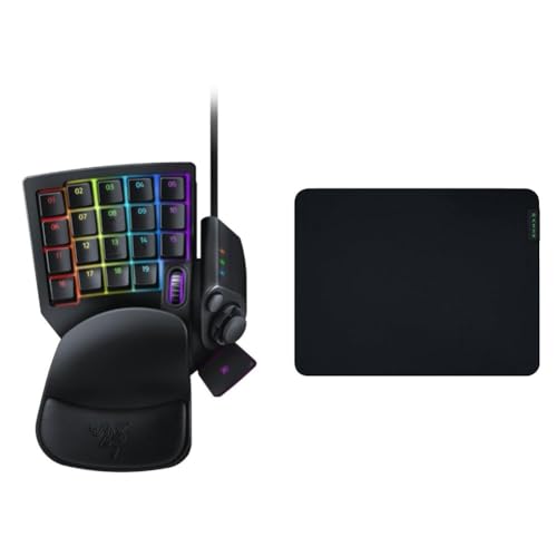 Razer Tartarus V2 - Gaming Keypad & Gigantus V2 Medium - Weiches Gaming-Mauspad für schnelle Spielstile und optimale Kontrolle von Razer