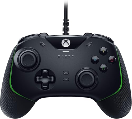 Razer Wolverine V2 - Kabelgebundener Gaming Controller für Xbox Series X|S + Xbox One + PC (2 frei belegbare Multifunktionstasten, Aktionstasten, Steuerkreuz, Hair-Trigger-Modus) Schwarz von Razer