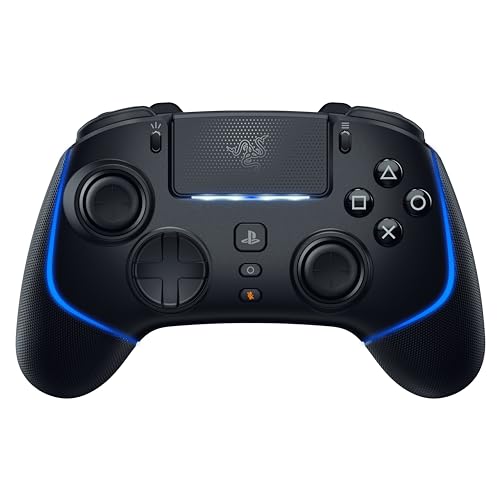 Razer Wolverine V2 Pro - Kabelloser Pro-Gaming-Controller für PS5 und PC (HyperSpeed Wireless, Mecha-Tactile-Aktionstasten, 8-Wege-Microswitch-Steuerkreuz, HyperTrigger) Schwarz von Razer