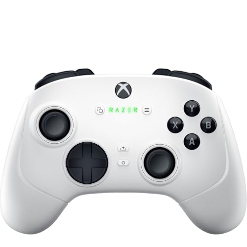Razer Wolverine V3 Pro - Kabelloser Esports Controller für Xbox & PC - Hall Effect Analog Sticks (HyperSpeed Wireless, Mecha Tactile Action Buttons, haptische Vibrationen) Weiß von Razer