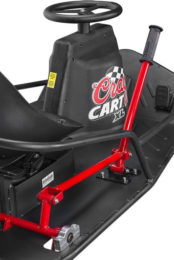 Razor Crazy Cart XL Elektrischer Driftwagen 17 km/h (25173801) von Razer