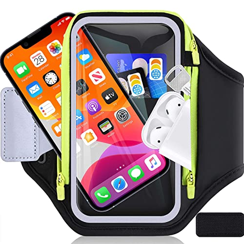 6,8 Zoll Sporttelefon Armband, handlich mit Kopfhörer-Tasche, RAZOBWS Handyhalter-Armtasche für iPhone 16 15 14 13 12 Pro Max Galaxy S23 S22 Ultra mit Kopfhörer-Schlüsseltasche zum Joggen Laufen 6,8 Zoll Sporttelefon Armband, handlich mit Kopfhörer-Tasche, RAZOBWS Handyhalter-Armtasche für iPhone 16 15 14 13 12 Pro Max Galaxy S23 S22 Ultra mit Kopfhörer-Schlüsseltasche zum Joggen Laufen von Razobws
