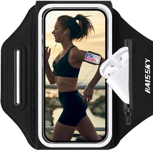 Handytasche Joggen mit Kopfhörertasche, Razobws Armband Handy Arm Strap Band Hülle für iPhone 15 14 13 12 11 Pro Max Galaxy S23 S22 Ultra wasserdichter Gürtel mit verstellbarem 17,2 cm 6,8 Zoll Handytasche Joggen mit Kopfhörertasche, Razobws Armband Handy Arm Strap Band Hülle für iPhone 15 14 13 12 11 Pro Max Galaxy S23 S22 Ultra wasserdichter Gürtel mit verstellbarem 17,2 cm 6,8 Zoll von Razobws