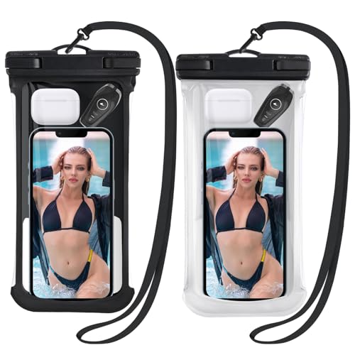 Razobws 2 Stück wasserdichte Handyhülle, IPX8 Reise Gadgets und Urlaub Must Haves, Wasserfeste Wasserdichter Beutel für Travel Schwimmen Handyhülle Wasserdicht für Galaxy iPhone 15 14 13 12 11 Pixel Razobws 2 Stück wasserdichte Handyhülle, IPX8 Reise Gadgets und Urlaub Must Haves, Wasserfeste Wasserdichter Beutel für Travel Schwimmen Handyhülle Wasserdicht für Galaxy iPhone 15 14 13 12 11 Pixel von Razobws