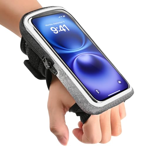 Razobws 6.8'' Handytasche Joggen Mit Kopfhörer Tasche für Handgelenk und Unterarm, Handyhalterung Armband Laufen Sport für iPhone 16/15/14/13/12/11 Pro Max Plus, Handys mit dicken Handyhüllen Razobws 6.8'' Handytasche Joggen Mit Kopfhörer Tasche für Handgelenk und Unterarm, Handyhalterung Armband Laufen Sport für iPhone 16/15/14/13/12/11 Pro Max Plus, Handys mit dicken Handyhüllen von Razobws