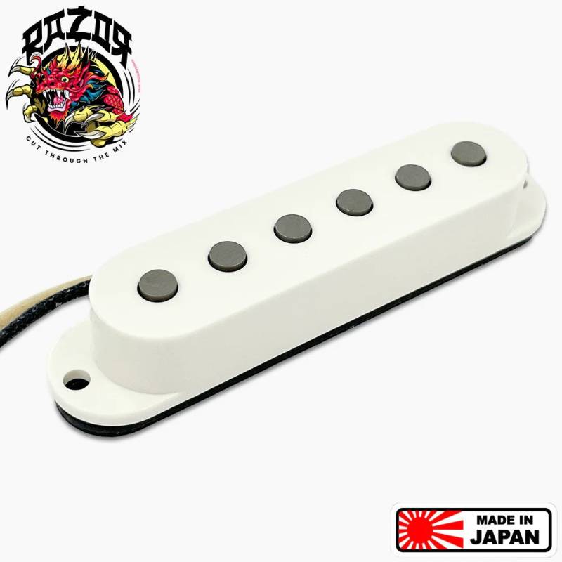 Razor Blood Moon Pickup for Stratocaster® - White von Razor
