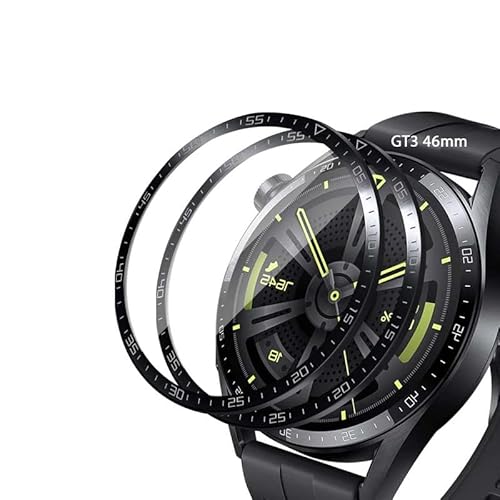 Rcokas [2 Stück für Schutzfolie Huawei Watch GT3 46mm Displayschutz Schutz Huawei Watch GT3 46mm Folie, [HD][Soft TPU][Anti-Kratzen][Frei von Kratzern] von Rcokas
