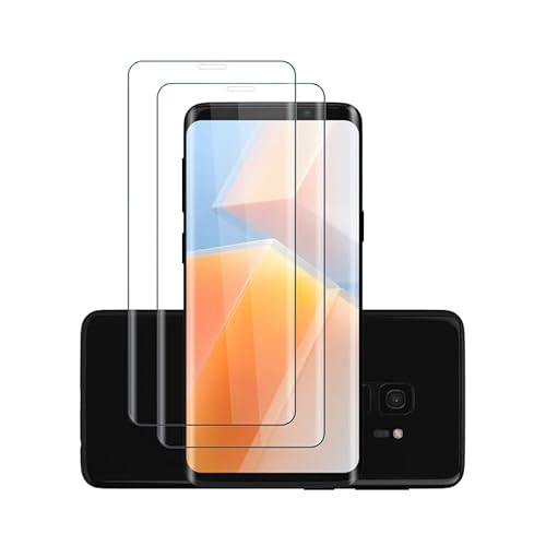 Rcokas Schutzfolie für Panzerglas Galaxy S9 Displayschutz [2 Stück][Anti-Kratzen][9H][HD Displayschutzfolie] für Schutz Samsung Galaxy S9 Folie Screen Protector von Rcokas