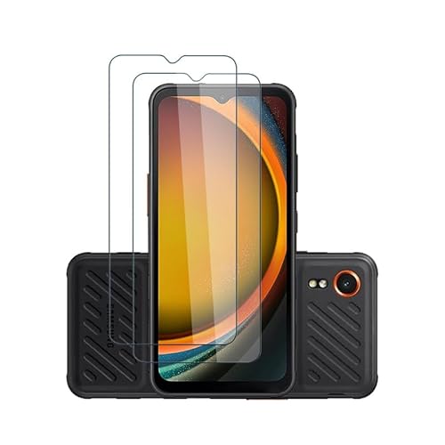 Rcokas Schutzfolie für Panzerglas Galaxy Xcover 7 Displayschutz [2 Stück][Anti-Kratzen][9H][HD Displayschutzfolie] für Schutz Samsung Galaxy Xcover 7 5G Folie Screen Protector von Rcokas