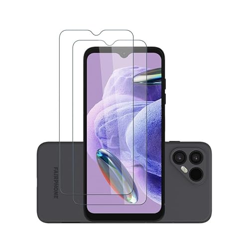 Rcokas für [2 Stück Panzerglas Fairphone 4 Schutzglas Schutzfolie Fairphone 4 Schutz Displayschutz [9H][HD Displayschutzfolie][Anti-Kratzer][Ultra-klar][Blasenfrei] von Rcokas