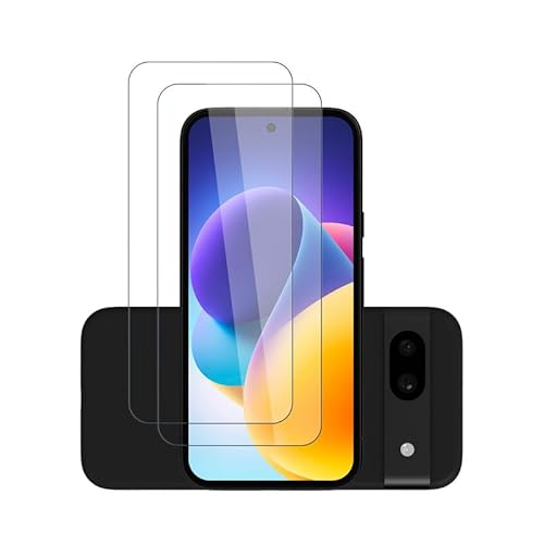 Rcokas für [2 Stück Panzerglas Google Pixel 8a Schutzglas Schutzfolie Google Pixel 8a Schutz Displayschutz [9H][HD Displayschutzfolie][Anti-Kratzer][Blasenfrei] von Rcokas