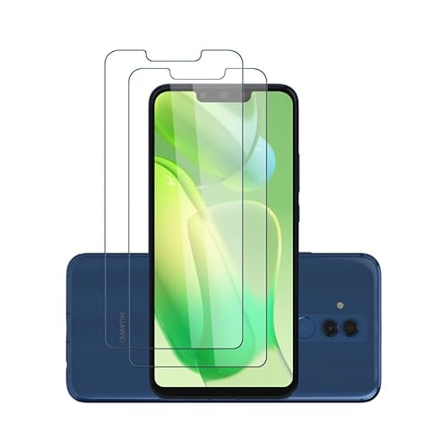 Rcokas für Schutzfolie Huawei Mate 20 Lite Panzerglas Mate 20 Lite Displayschutz [2 Stück], Displayschutzfolie mit Huawei Mate 20 Lite Folie [9H Härte][Ultra-klar][Blasenfreie][Huawei Mate 20 Lite] von Rcokas