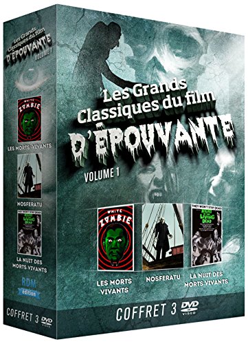 Les grands classiques du film d'epouvante vol. 1 : les morts-vivants ; nosferatu le vampire ; la nuit des morts-vivants [FR Import] von Rdm Edition