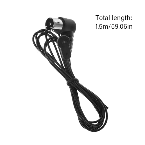 Rdxanc Radioantenne, F-Adapter, 75 Ohm, Unbal-Stecker, Steckerkabel für Oenon von Rdxanc