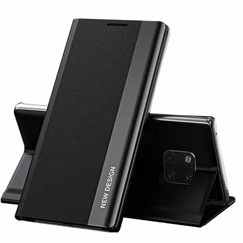 Rdyi6ba8 Hülle für Huawei Mate 20 Pro lederHülle Klappbar Leder Case Klapphülle Flip Case Cover Tasche Handytasche Standfunktion mit Magnetverschluss für Huawei Mate 20 Pro - Schwarz Rdyi6ba8 Hülle für Huawei Mate 20 Pro lederHülle Klappbar Leder Case Klapphülle Flip Case Cover Tasche Handytasche Standfunktion mit Magnetverschluss für Huawei Mate 20 Pro - Schwarz von Rdyi6ba8