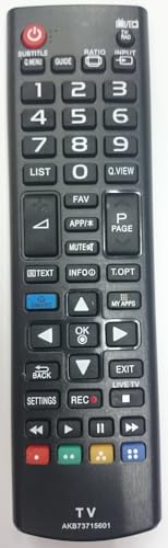 Re-Flix Ersatzfernbedienung AKB73715601 passend für LG TV65LE5610 Re-Flix Ersatzfernbedienung AKB73715601 passend für LG TV65LE5610 von Re-Flix