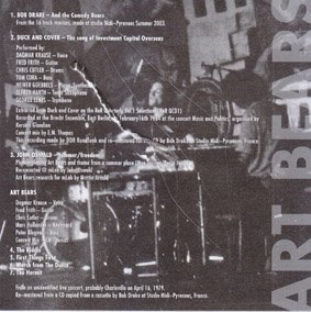 Bonus Disc (single 11 track compilation/live/remix CD that initially came with box set) von ReR