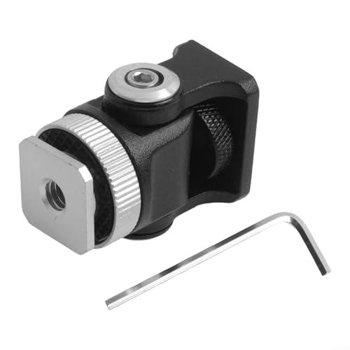 DSLR-Kamera-Zubehör, Mini-Blitzschuh-Halterung mit 360-Grad-Drehung für kreative Fotografie und Videografie (Stil A) von ReachMall
