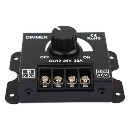 Einstellbarer LED Beleuchtung Dimmer Spannungsregler 30A für DC 12V 24V Netzteil mit Memory-Funktion Einstellbarer LED Beleuchtung Dimmer Spannungsregler 30A für DC 12V 24V Netzteil mit Memory-Funktion von ReachMall