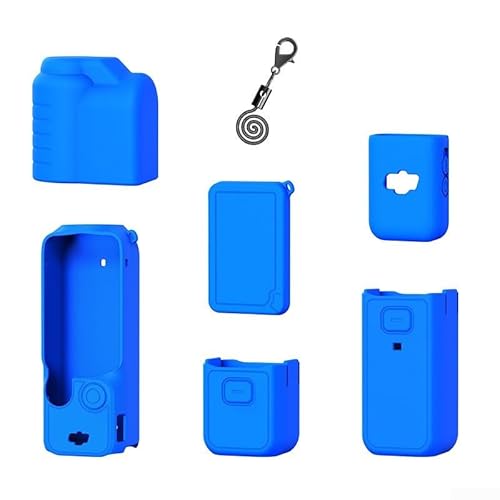Silikon-Gel-Schutzhülle für DJI Osmo Pocket 3 bietet maximalen Schutz vor Staub und Kratzern (blau) von ReachMall