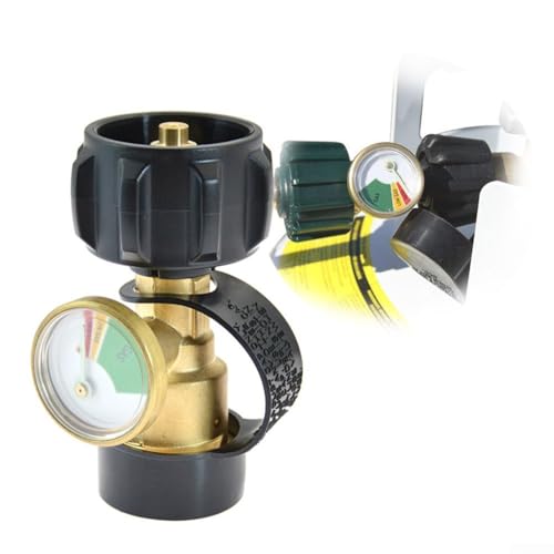 ReachMall Propan-Tank-Füllstandsanzeige Manometer Gasanzeige Leckdetektor für BBQ Gasgrill Zylinder RV Camper Heizung ReachMall Propan-Tank-Füllstandsanzeige Manometer Gasanzeige Leckdetektor für BBQ Gasgrill Zylinder RV Camper Heizung von ReachMall