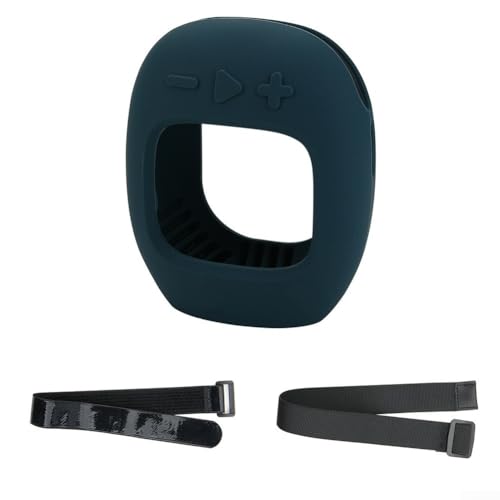 Tragbare Silikonhülle für JBL für Clip 5 Lautsprecher, entworfen für Musikliebhaber unterwegs (schwarz) von ReachMall