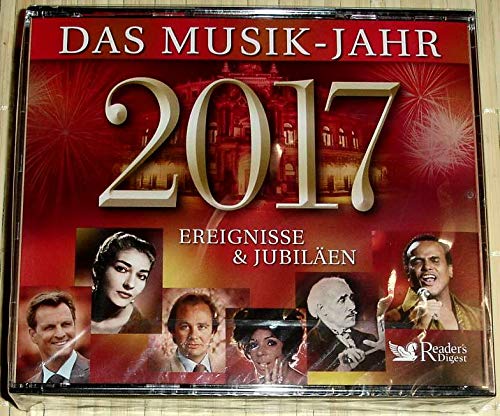 3-CD-Box - DAS MUSIK-JAHR 2017 - Ereignisse & Jubiläen von Reader's Digest