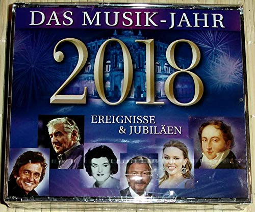 3-CD-Box - DAS MUSIK-JAHR 2018 - Ereignisse & Jubiläen von Reader's Digest