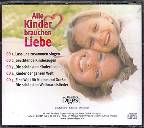 Alle Kinder brauchen Liebe 5 CDs von Readers Digest