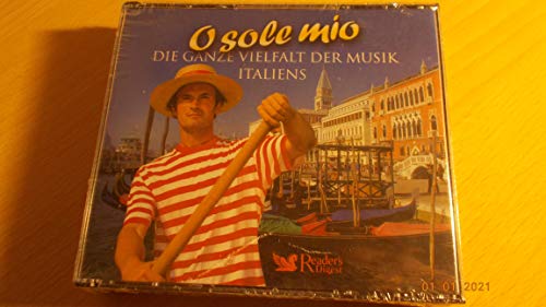 O sole mio - Die ganze Vielfalt der Musik Italiens [5 CD-Set] von Readers Digest