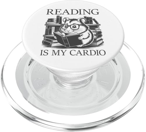 Reading Is My Cardio PopSockets PopGrip für MagSafe Reading Is My Cardio PopSockets PopGrip für MagSafe von Reading Is My Cardio