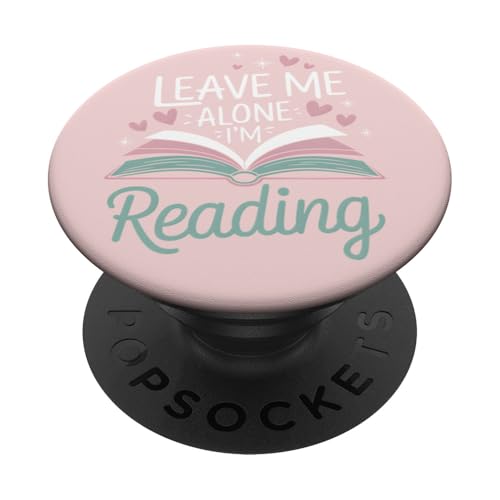 Lass mich in Ruhe, ich lese! Buchliebhaber Leseliebhaber PopSockets Klebender PopGrip Lass mich in Ruhe, ich lese! Buchliebhaber Leseliebhaber PopSockets Klebender PopGrip von Reading Lover and Book Lover