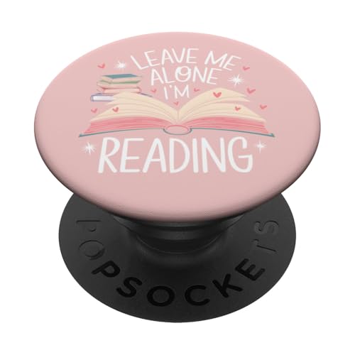 Lass mich in Ruhe, ich lese! Buchliebhaber Leseliebhaber PopSockets Klebender PopGrip Lass mich in Ruhe, ich lese! Buchliebhaber Leseliebhaber PopSockets Klebender PopGrip von Reading Lover and Book Lover
