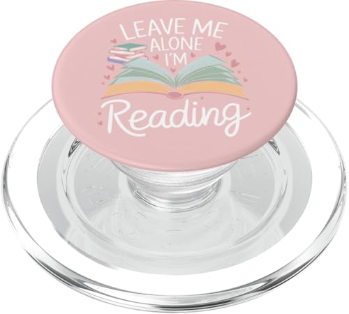 Lass mich in Ruhe, ich lese! Buchliebhaber Leseliebhaber PopSockets PopGrip für MagSafe von Reading Lover and Book Lover