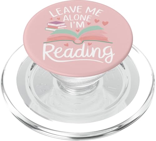 Lass mich in Ruhe, ich lese! Buchliebhaber Leseliebhaber PopSockets PopGrip für MagSafe von Reading Lover and Book Lover