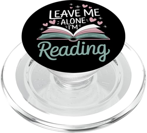Lass mich in Ruhe, ich lese! Buchliebhaber Leseliebhaber PopSockets PopGrip für MagSafe Lass mich in Ruhe, ich lese! Buchliebhaber Leseliebhaber PopSockets PopGrip für MagSafe von Reading Lover and Book Lover