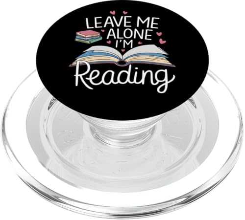 Lass mich in Ruhe, ich lese! Buchliebhaber Leseliebhaber PopSockets PopGrip für MagSafe Lass mich in Ruhe, ich lese! Buchliebhaber Leseliebhaber PopSockets PopGrip für MagSafe von Reading Lover and Book Lover