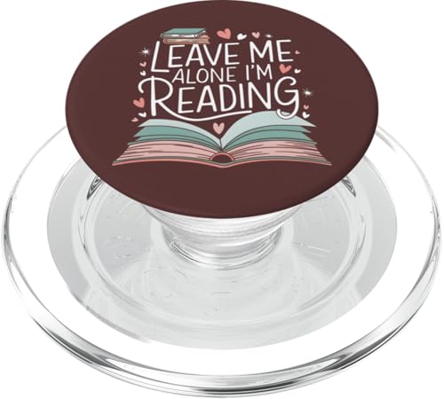 Lass mich in Ruhe, ich lese! Buchliebhaber Leseliebhaber PopSockets PopGrip für MagSafe von Reading Lover and Book Lover