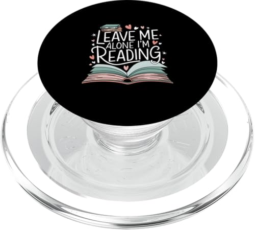 Lass mich in Ruhe, ich lese! Buchliebhaber Leseliebhaber PopSockets PopGrip für MagSafe von Reading Lover and Book Lover