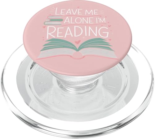 Lass mich in Ruhe, ich lese! Buchliebhaber Leseliebhaber PopSockets PopGrip für MagSafe von Reading Lover and Book Lover