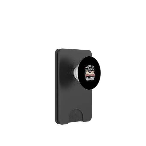 Lass mich in Ruhe, ich lese! Buchliebhaber Leseliebhaber PopSockets PopWallet für MagSafe von Reading Lover and Book Lover