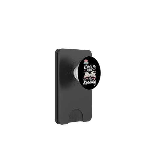 Lass mich in Ruhe, ich lese! Buchliebhaber Leseliebhaber PopSockets PopWallet für MagSafe Lass mich in Ruhe, ich lese! Buchliebhaber Leseliebhaber PopSockets PopWallet für MagSafe von Reading Lover and Book Lover