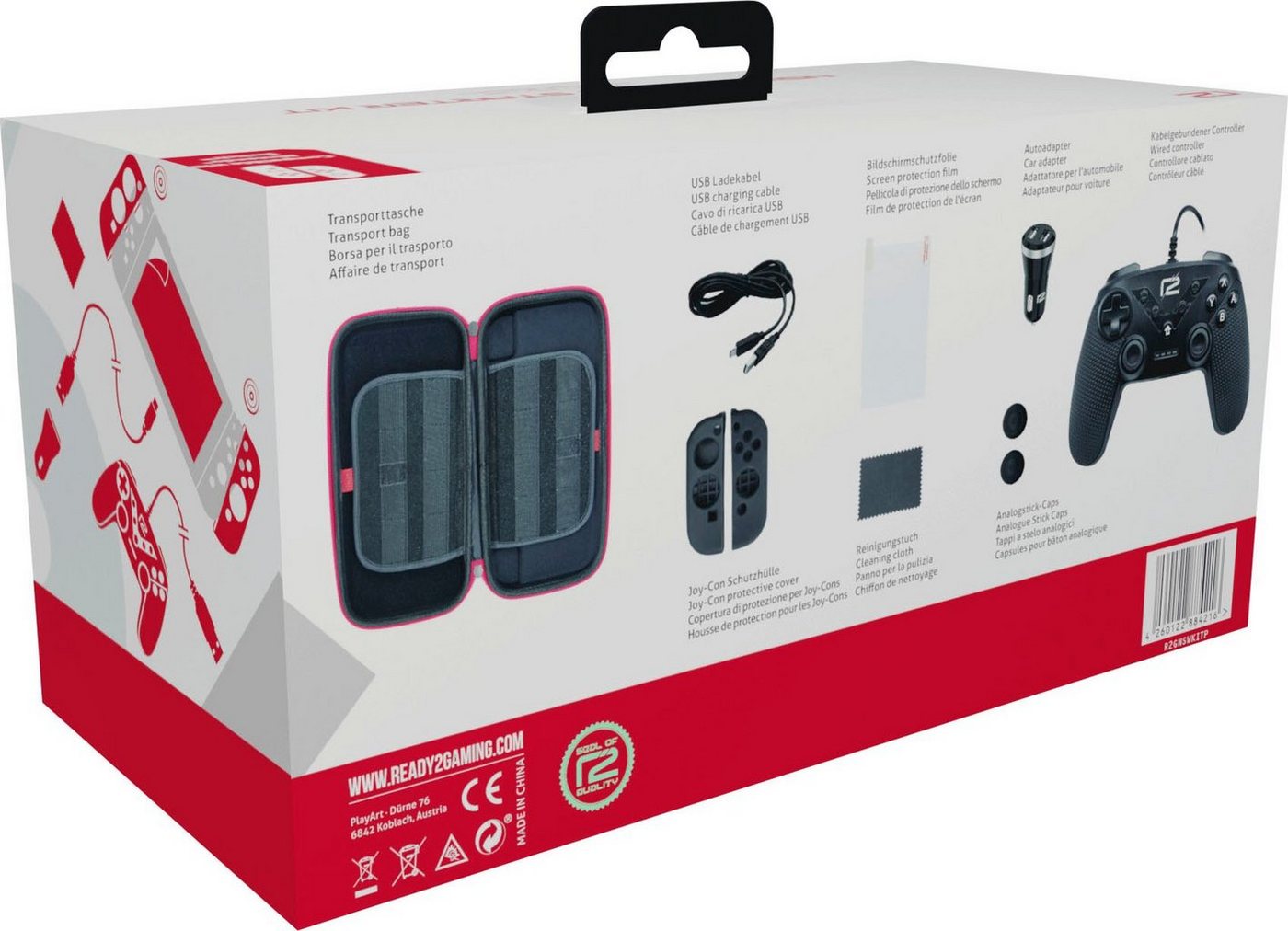 Ready2gaming Nintendo Switch Premium Starter Kit Nintendo-Controller von Ready2gaming
