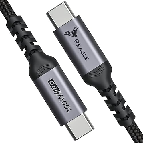 Reagle Thunderbolt 3 USB-C Kabel 100W 5A 4K 60Hz QC PD 1m von Reagle