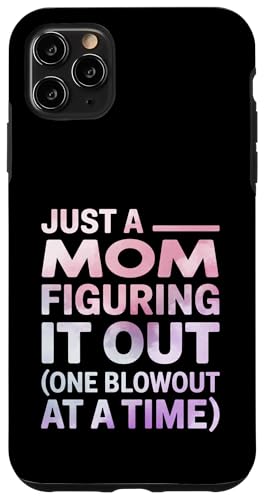 Lustiges Zitat "Just a Mom Figuring It Out" Hülle für iPhone 11 Pro Max Lustiges Zitat "Just a Mom Figuring It Out" Hülle für iPhone 11 Pro Max von Real Life Mama Mode