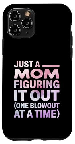 Lustiges Zitat "Just a Mom Figuring It Out" Hülle für iPhone 11 Pro Lustiges Zitat "Just a Mom Figuring It Out" Hülle für iPhone 11 Pro von Real Life Mama Mode