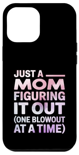 Lustiges Zitat "Just a Mom Figuring It Out" Hülle für iPhone 12 Pro Max Lustiges Zitat "Just a Mom Figuring It Out" Hülle für iPhone 12 Pro Max von Real Life Mama Mode