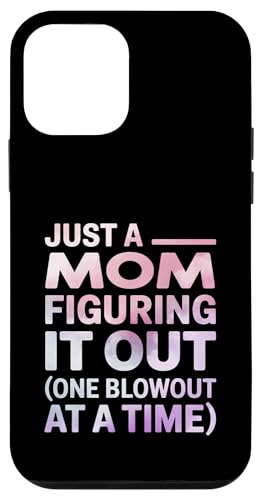 Lustiges Zitat "Just a Mom Figuring It Out" Hülle für iPhone 12 mini Lustiges Zitat "Just a Mom Figuring It Out" Hülle für iPhone 12 mini von Real Life Mama Mode